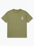 Olive - Drop Shoulder Oversized Unisex T-Shirt
