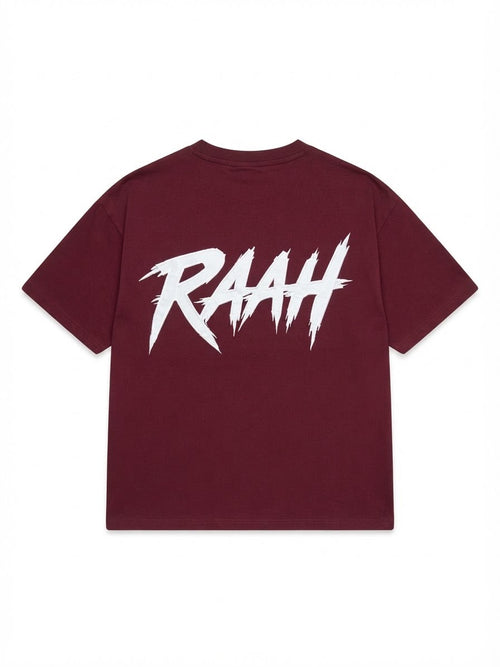 Maroon - Drop Shoulder Oversized Unisex T-Shirt