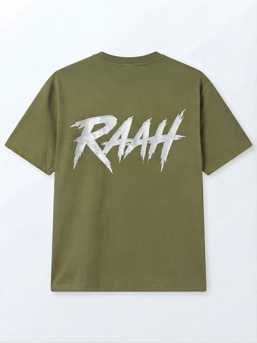 Olive - Drop Shoulder Oversized Unisex T-Shirt